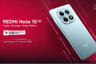 Redmi Note 15 5G भारत में लॉन्च से पहले बड़ी जानकारी — कीमत, स्टोरेज और स्पेसिफिकेशन
