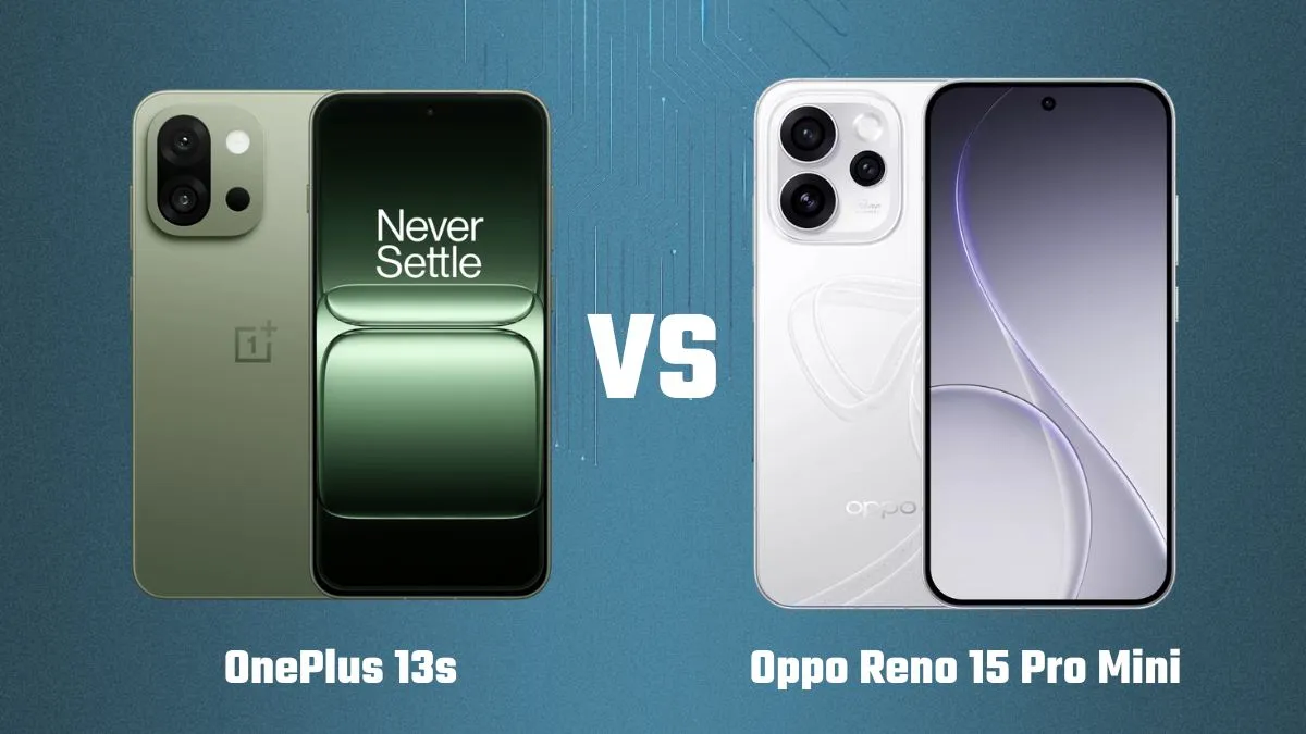 OnePlus 13s vs OPPO Reno 15 Pro Mini