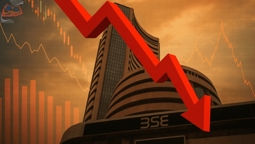Sensex में 621 अंक की गिरावट, Nifty 50 नीचे 26,000