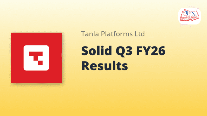 Tanla Platforms की Q3 रिपोर्ट के बाद शेयर 13% उछला — Revenue और Profit दोनों में मजबूत बढ़त