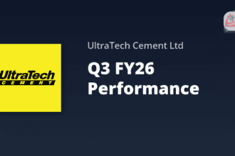 Ultratech Cement Q3 Profit 27% बढ़ा, Revenue 23% तक उछला – जानें वजह