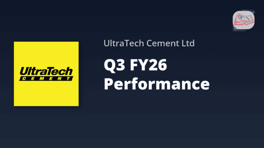 Ultratech Cement Q3 Profit 27% बढ़ा, Revenue 23% तक उछला – जानें वजह