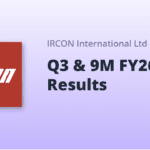 IRCON International Ltd. के Q3 & 9M FY26