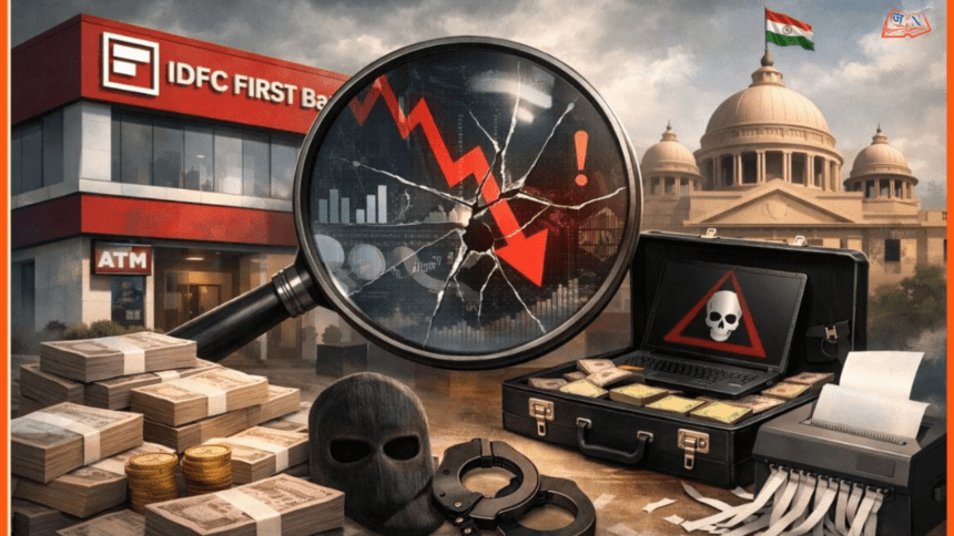 हरियाणा ₹590 करोड़ IDFC First Bank धोखाधड़ी