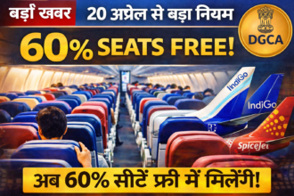 Flight Seat Rules Big Update: अब फ्लाइट में 60% सीटें फ्री