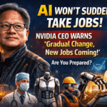 AI Jobs Future: Nvidia CEO Jensen Huang बोले – अचानक नौकरियां नहीं जाएंगी, लेकिन बदलाव तय
