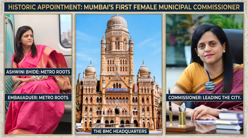 Ashwini Bhide बनीं BMC की पहली महिला आयुक्त