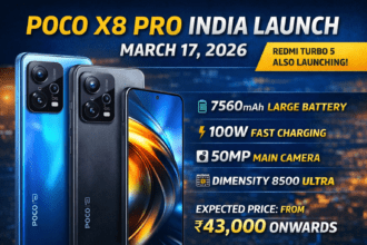 POCO X8 Pro Price in India 2026: Launch Date, Expected Specs & Features