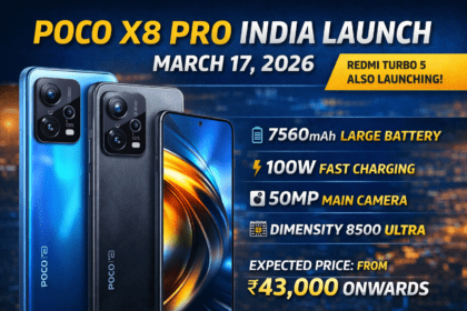POCO X8 Pro Price in India 2026: Launch Date, Expected Specs & Features