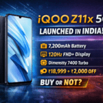iQOO Z11x 5G भारत में लॉन्च