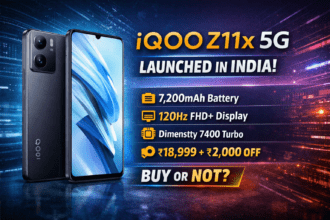 iQOO Z11x 5G भारत में लॉन्च
