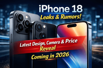 iPhone 18 लीक 2026: डिज़ाइन, कैमरा, कीमत और लॉन्च डिटेल्स (Hindi)