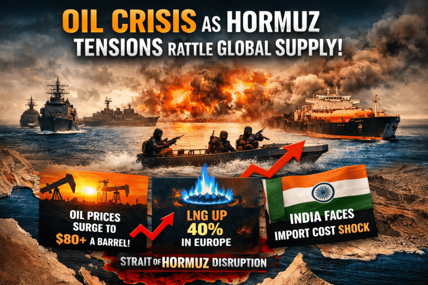 हॉर्मुज़ संकट से तेल की कीमतों में उछाल