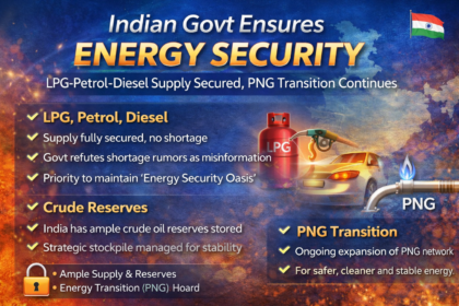 सरकार ने बचाई ईंधन सुरक्षा — LPG‑Petrol‑Diesel सप्लाई सुरक्षित
