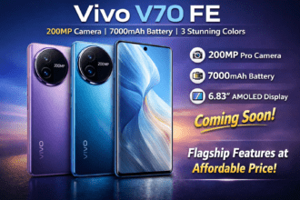 विवो V70 FE स्मार्टफोन जल्द होगा लॉन्च