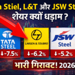 क्यों Tata Steel, Larsen & Toubro और JSW Steel के शेयर भारी गिरावट के साथ धड़ाम हुए?