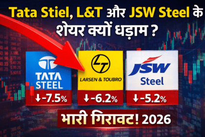 क्यों Tata Steel, Larsen & Toubro और JSW Steel के शेयर भारी गिरावट के साथ धड़ाम हुए?