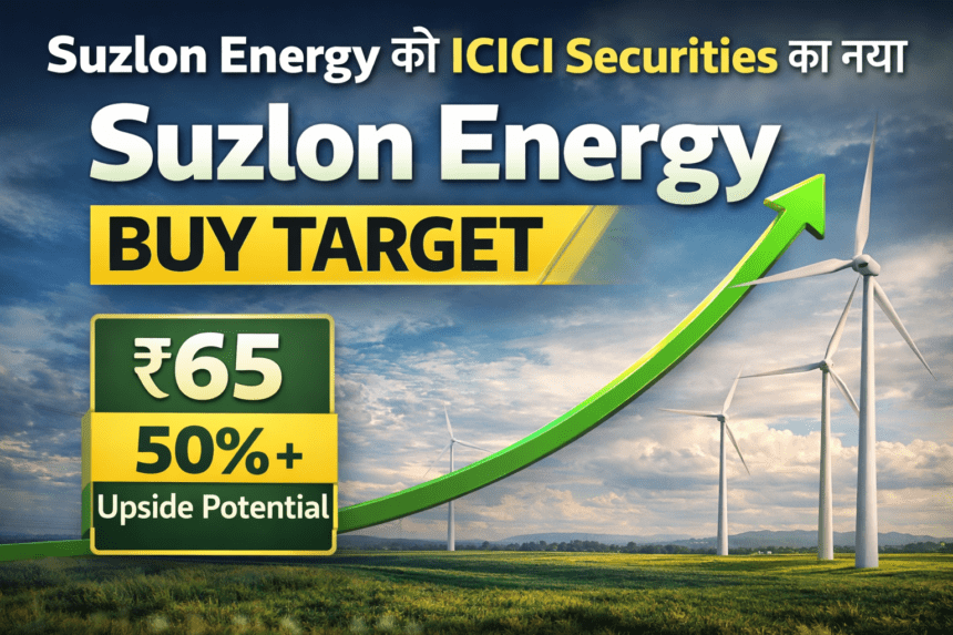 Suzlon Energy को ICICI Securities से मिला नया Buy Target