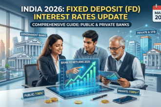 India 2026: Fixed Deposit (FD) Interest Rates Update
