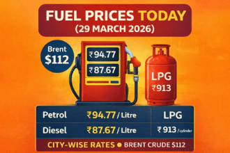 Fuel Prices Today (29 March 2026)