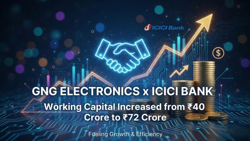 GNG Electronics ने ICICI Bank के साथ किया ₹72 करोड़ का बड़ा समझौता