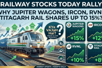 Railway Stocks Today Rally – Jupiter Wagons, IRCON, RVNL, Titagarh Rail Up to 15%