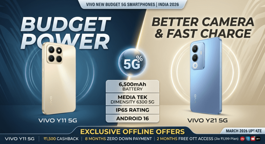 Vivo Y11 5G & Vivo Y21 5G