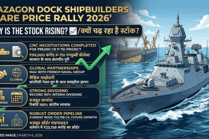 Mazagon Dock Shipbuilders Share Price Rally 2026: क्यों चढ़ रहा है स्टॉक? 📈 (March 6, 2026)