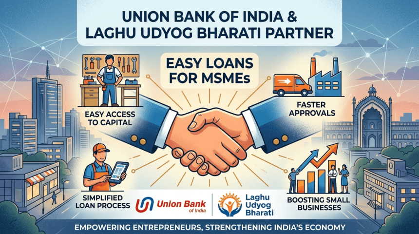 Union Bank और Laghu Udyog Bharati के साथ आसान व्यवसाय लोन सुविधा
