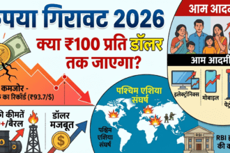 रुपया गिरावट 2026
