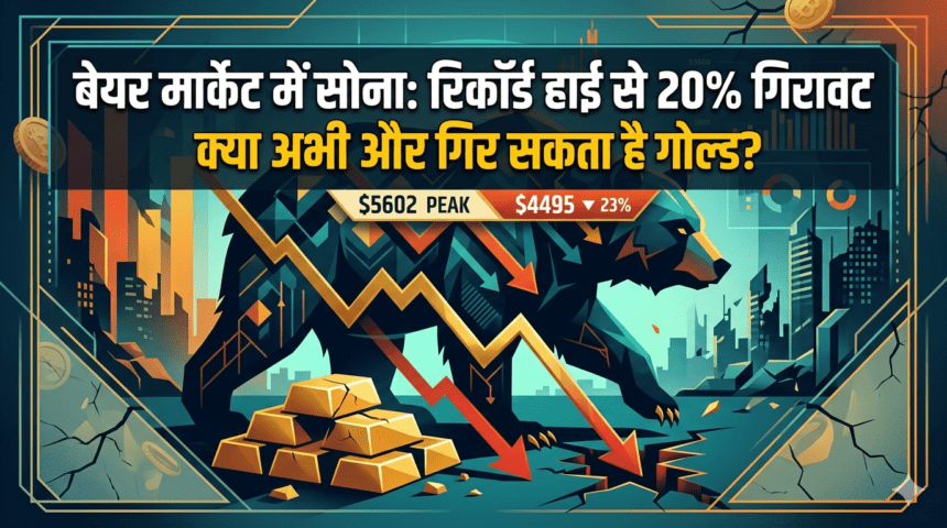 बेयर मार्केट में सोना