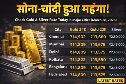 Gold Silver Price Today 28 मार्च 2026