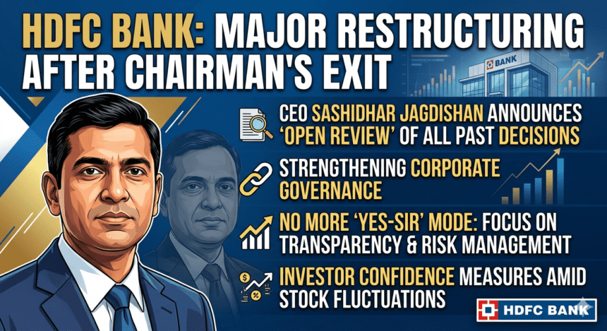 HDFC Bank: चेयरमैन के इस्तीफे के बाद सभी फैसलों की समीक्षा और नियंत्रण सख्त करने का ऐलान