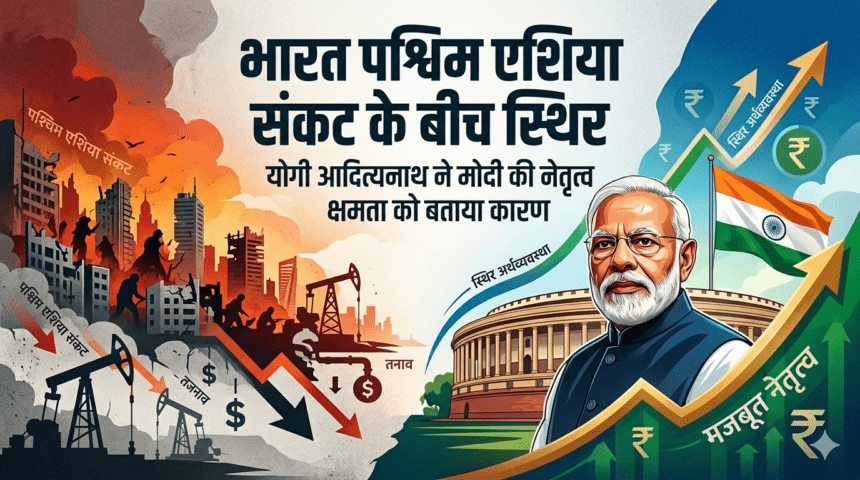 भारत पश्चिम एशिया संकट के बीच स्थिर