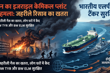 ईरान का इजराइल के केमिकल प्लांट पर हमला: जहरीले रिसाव का खतरा, भारत आ रहे LPG टैंकर सुरक्षित