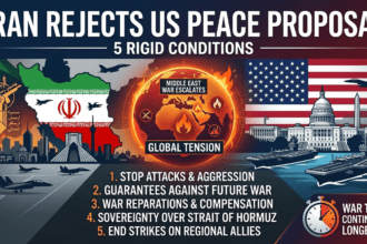 Iran Rejects US Peace Proposal
