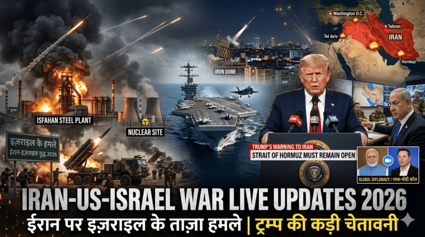 Iran-US-Israel War LIVE Updates 2026