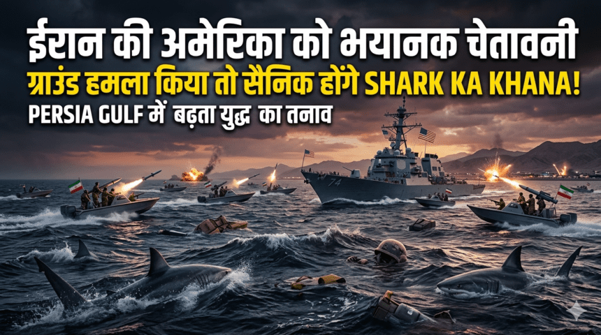 ईरान ने दी अमेरिका को चेतावनी: अमेरिकी सैनिक