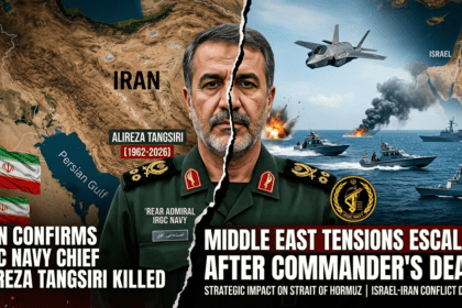 ईरान ने IRGC नेवी चीफ अलिरेज़ा तंगसीरी की मौत की पुष्टि की