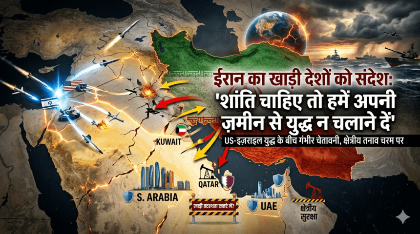 ईरान का खाड़ी देशों को संदेश
