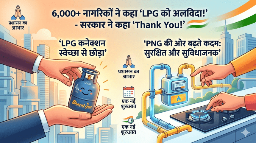 6,000 लोगों ने छोड़ा LPG कनेक्शन, सरकार ने कहा ‘Thank You’