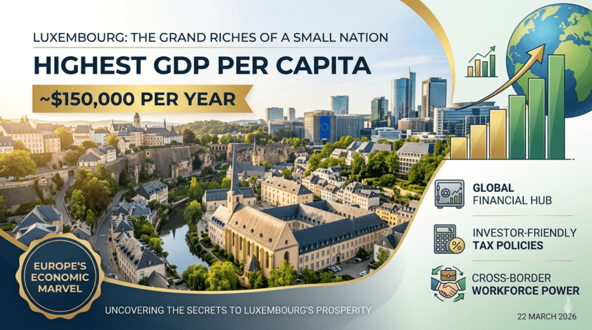 लक्ज़मबर्ग: छोटा देश, बड़ी संपन्नता! दुनिया के सबसे अमीर देश की कहानी
