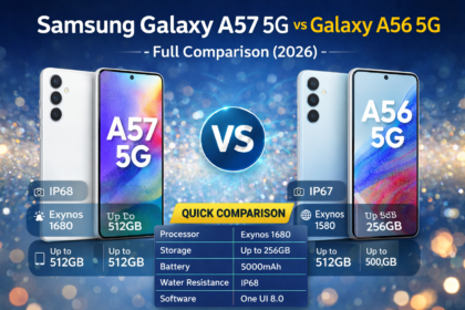 Samsung Galaxy A57 5G vs Galaxy A56 5G