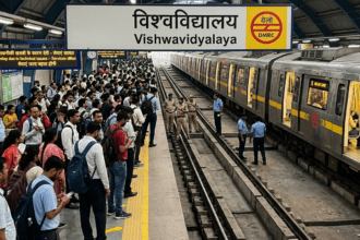 दिल्ली मेट्रो Yellow Line बाधित