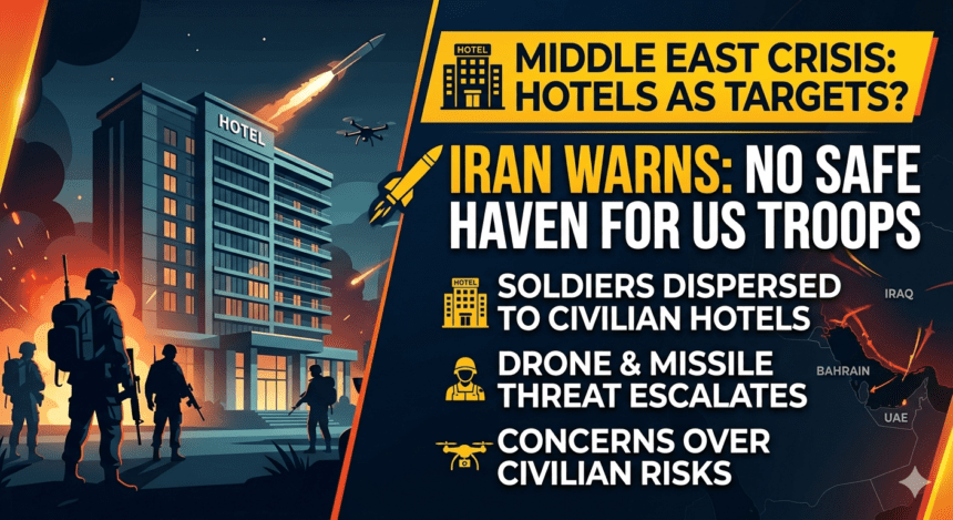 Iran War: होटलों में ठहरे US सैनिक बने निशाना?