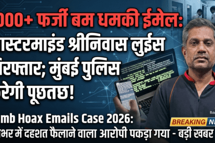 1000 से ज्यादा फर्जी बम धमकी ईमेल का मास्टरमाइंड पकड़ा गया