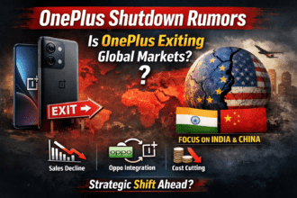 OnePlus Shutdown Rumors: क्या अप्रैल से बंद हो जाएगा OnePlus? Global Markets से हटने की खबर से मचा हड़कंप 🔴 बड़ी खबर चर्चित smartphone brand OnePlus को लेकर बड़ी खबर सामने आई है। रिपोर्ट्स के मुताबिक कंपनी अप्रैल 2026 से global markets के कई हिस्सों में अपना बिजनेस बंद कर सकती है। 👉 हालांकि, यह अभी आधिकारिक घोषणा नहीं है, लेकिन खबर ने tech industry में हलचल मचा दी है। 📌 क्या है पूरा मामला? एक रिपोर्ट के अनुसार: OnePlus Europe और कुछ global regions से बाहर निकल सकता है यह फैसला अप्रैल 2026 के आसपास लागू हो सकता है कंपनी अपनी strategy बदलकर China और India पर फोकस करना चाहती है 👉 यानी OnePlus पूरी तरह बंद नहीं होगा, बल्कि selected markets से exit कर सकता है 🌍 किन देशों पर पड़ेगा असर? रिपोर्ट्स के मुताबिक: Europe के कई देशों में operations बंद हो सकते हैं US और कुछ western markets भी प्रभावित हो सकते हैं India और China में कंपनी जारी रहेगी 👉 India अभी भी OnePlus का सबसे मजबूत market माना जा रहा है ⚠️ अचानक क्यों बदल रही है strategy? 1. 📉 Global Sales Pressure Western markets में growth धीमी हो गई competition (Samsung, Apple, Xiaomi) बढ़ा 2. 🔄 Oppo Integration OnePlus अब parent company Oppo के साथ closely integrated है कई operations merge हो चुके हैं 👉 इससे brand identity भी बदल रही है 3. 💰 Cost Cutting & Focus Shift high operational cost के कारण global expansion मुश्किल अब focus emerging markets (India) पर shift 4. 👨‍💼 Leadership Changes India CEO Robin Liu का exit internal restructuring के संकेत 🤔 क्या OnePlus पूरी तरह बंद हो जाएगा? 👉 नहीं — अभी तक ऐसा कोई official confirmation नहीं है कंपनी “global shutdown” नहीं बल्कि partial exit कर सकती है India और China में operations जारी रहने की उम्मीद है existing users के लिए support जारी रह सकता है 📱 OnePlus Users के लिए क्या मतलब? ✔ अच्छी खबर: आपके फोन पर तुरंत कोई असर नहीं software updates और support जारी रह सकता है ❗ चिंता की बात: future launches global markets में limited हो सकते हैं service centers कम हो सकते हैं 🧠 Experts क्या कह रहे हैं? इसे “strategic restructuring” माना जा रहा है OnePlus अब niche/global brand की जगह regional focused brand बन सकता है 🔮 आगे क्या हो सकता है? April 2026 के आसपास clarity आ सकती है OnePlus India में budget & mid-range phones पर focus करेगा flagship phones limited markets में ही launch होंगे 📌 निष्कर्ष OnePlus shutdown की खबर पूरी तरह सही नहीं है, लेकिन इतना तय है कि कंपनी अपनी global strategy में बड़ा बदलाव करने जा रही है। 👉 आने वाले समय में OnePlus एक India + China focused brand बन सकता है