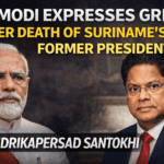 PM मोदी ने सुरिनाम के पूर्व राष्ट्रपति चंद्रिकाप्रसाद संतोकही के निधन पर जताया शोक