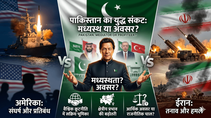 पाकिस्तान का ईरान युद्ध में ‘दलाल’ भूमिका |