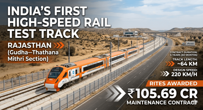 RITES को ₹105.69 करोड़ का बड़ा कॉन्ट्रैक्ट